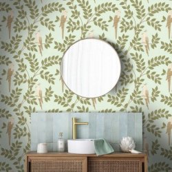Decoración con Papel Pintado Borneo 106527162