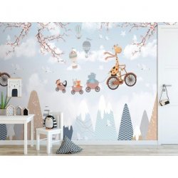 Decoración con Fotomural Cute Walls CW6033-1