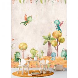 Decoración con Fotomural Cute Walls CW6053-1