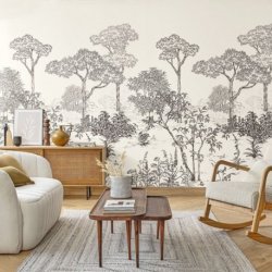 Decoración con Mural Panorámico Art Of Botany 106690904