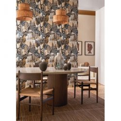 Decoración con Papel Pintado Jardin Felicia 76570406