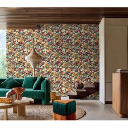 Decoración con Papel Pintado Casa Azul 76300304