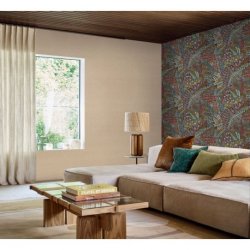 Decoración con Papel Pintado Casa Azul 76310610