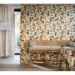 Decoración con Papel Pintado Lile Aux Oiseaux 75880610