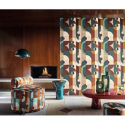 Decoración con Papel Pintado Mouvements 75990610