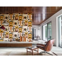 Decoración con Papel Pintado Mouvements 76032344