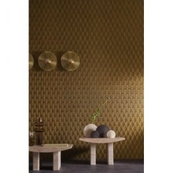 Decoración con Papel Pintado Metal 75782038