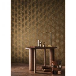 Decoración con Papel Pintado Metal 75792650