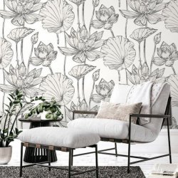Decoración con Papel Pintado Piano WH40720