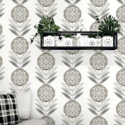 Decoración con Papel Pintado Piano WH41118
