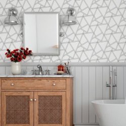 Decoración con Papel Pintado Geometry GM30200