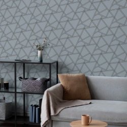 Decoración con Papel Pintado Geometry GM30202