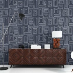 Decoración con Papel Pintado Geometry GM30402