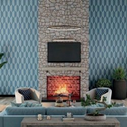 Decoración con Papel Pintado Geometry GM30702