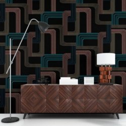 Decoración con Papel Pintado Geometry GM31300