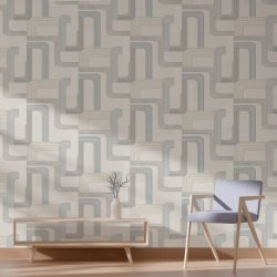 Decoración con Papel Pintado Geometry GM31307