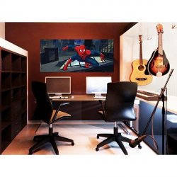 Decoración con Fotomural Spiderman On Root