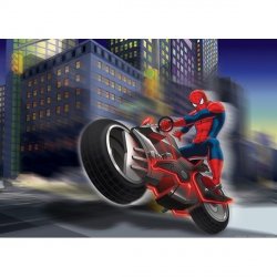 Fotomural Spiderman On Bike Ftdm-0716
