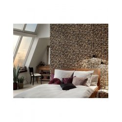 Decoración con Papel Pintado Wood'n Stone 9079-12