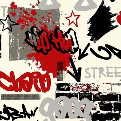 Papel Pintado Graffiti DS2936