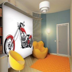 Decoración con Fotomural Olly OL13014 Slick Ride