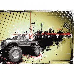 Fotomural Olly OL13021 Monster Truck