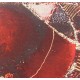 Cuadro Abstracto Rojo 90 x 90 cm 58164-4