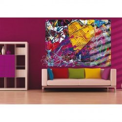 Decoración con Fotomural ART PAINT-2875