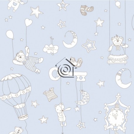 Papel Pintado Bim Bum Bam 2233