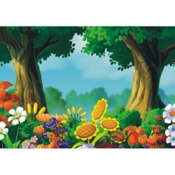 Fotomural Infantil Forest FT-0146