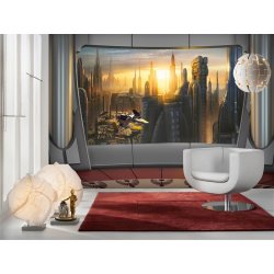 Decoración con Fotomural Star Wars Coruscant 8-483