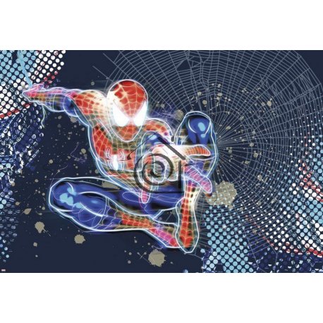 Fotomural Marvel Spiderman Neon 1-426