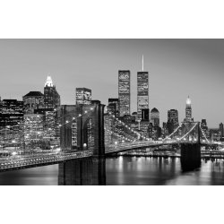 Fotomural Manhattan Skyline At Night 00625