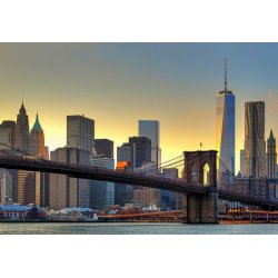 Fotomural Brooklyn Bridge At Sunset 00148