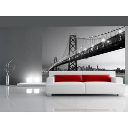 Decoración con Fotomural San Francisco Skyline 00134