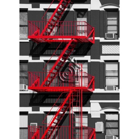 Fotomural Fire Escape 00432