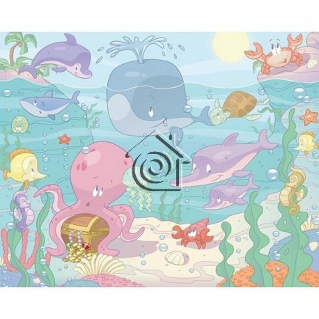 Fotomural Baby Under The Sea 40625