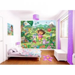 Decoración con Fotomural Dora The Explorer 40311