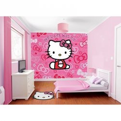 Decoración con Fotomural Hello Kitty 41271