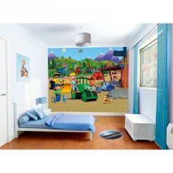 Decoración con Fotomural Bob The Builder 40564