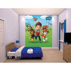 Decoración con Fotomural Paw Patrol 44128