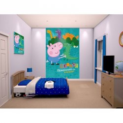 Decoración con Fotomural Peppa Pig 43015