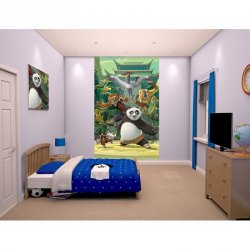 Decoración con Fotomural Kung Fu Panda 43107