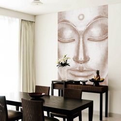 Decoración con Fotomural Smailing Buddha 766