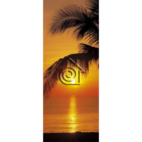 Fotomural Palmy Beach Sunrise 2-1255