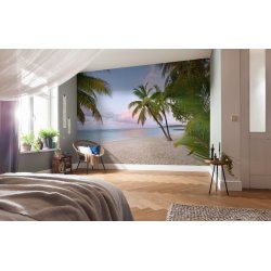 Decoración con Fotomural Paradise Morning XXL4-528