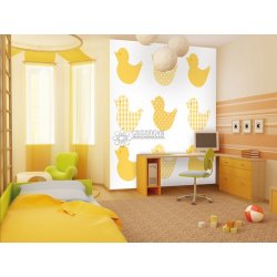 Decoración con Fotomural Olly OL13023 Ducky