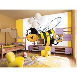 Decoración con Fotomural Olly OL13028 Bill the Bee