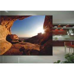 Decoración con Fotomural Sunrise In The Rocks FTS-0483