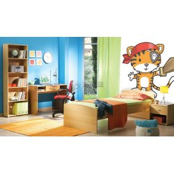 Decoración con Fotomural Olly OL13053 Tigger the Pirate